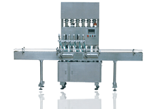 全自動(dòng)直線(xiàn)式液體灌裝機(jī)