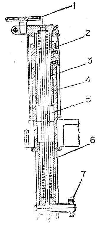 我國第一臺灌裝機的主要結(jié)構(gòu)之瓶托