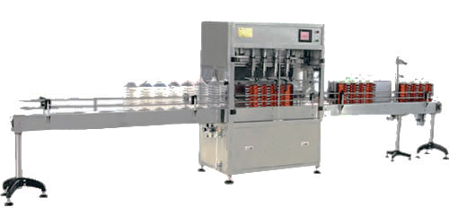 四頭定量全自動食用油灌裝機(jī)